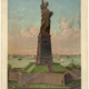Illustration for article titled Postcards and maps from Americas olden days, filled with monsters and alien dictators